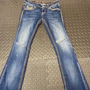 Women Rock Revival Bootcut Jeans
